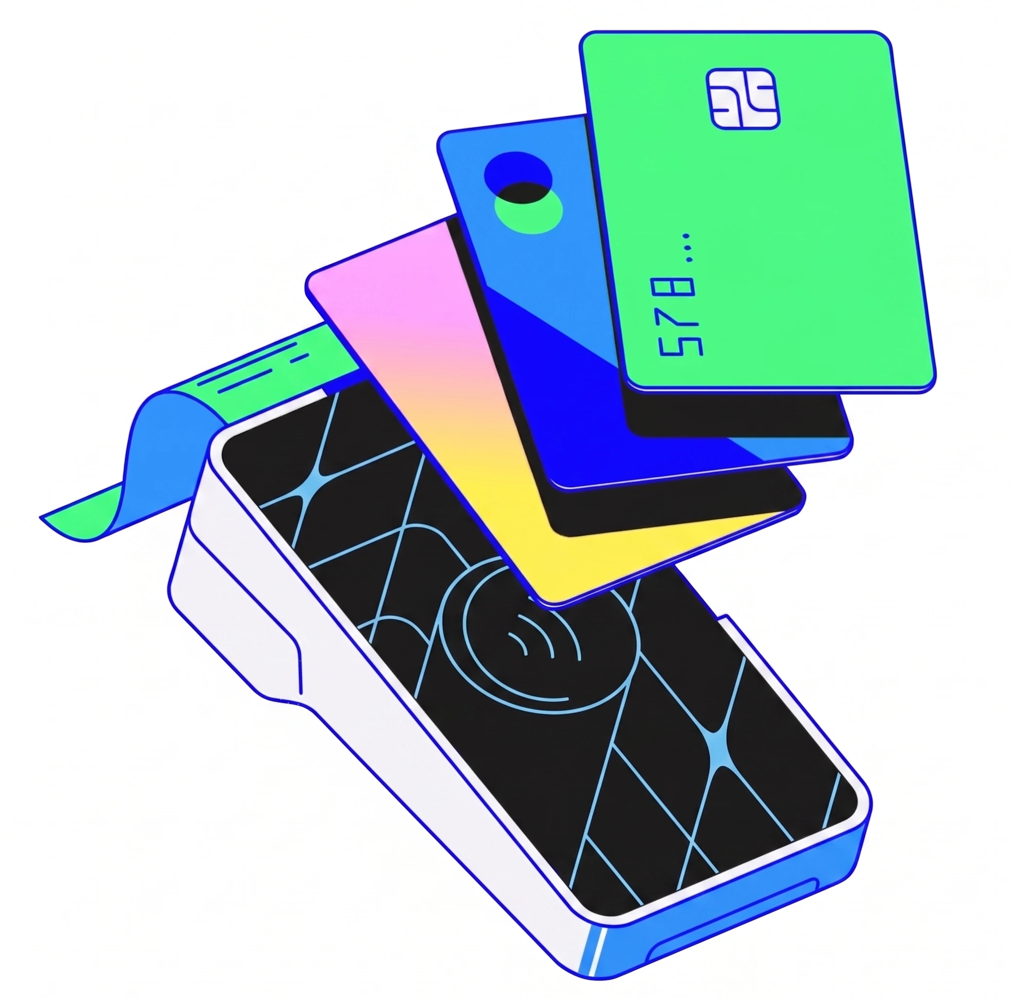 Wallet Crypto Card hero visual - spend crypto with Visa in 2 minutes, no KYC